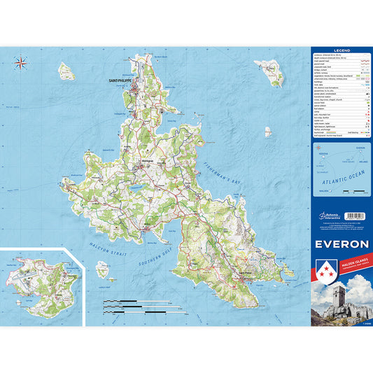 ARMA REFORGER (EVERON + ARLAND) PRINTED MAP