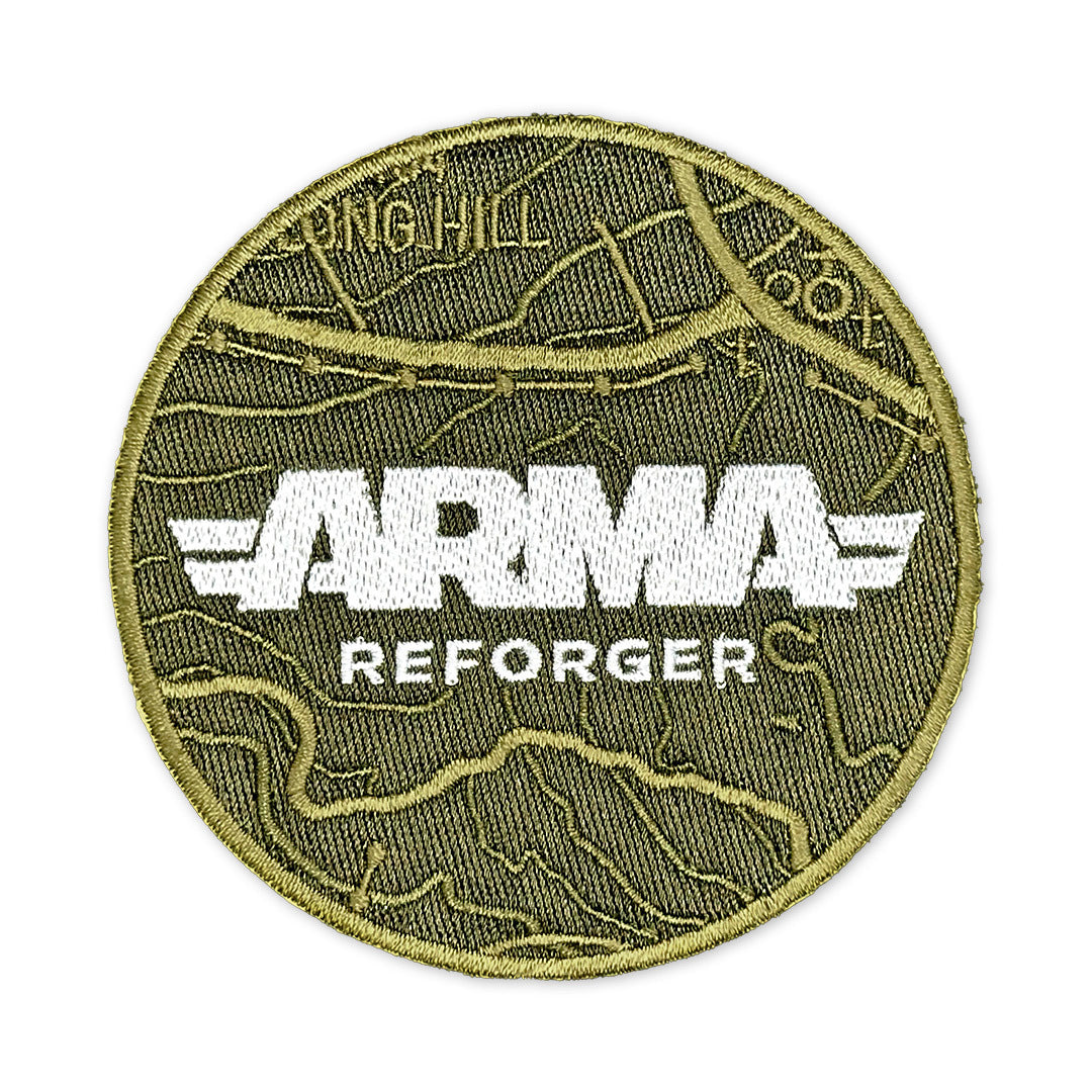 ARMA REFORGER - PARCHE DE MAPA (VELCRO DESMONTABLE)