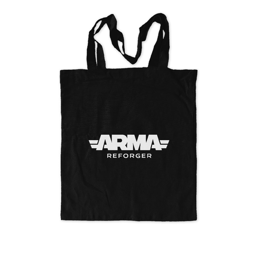 ARMA REFORGER - BOLSA DE COMPRAS ECOLÓGICA | PAQUETE DE 5 | NEGRA