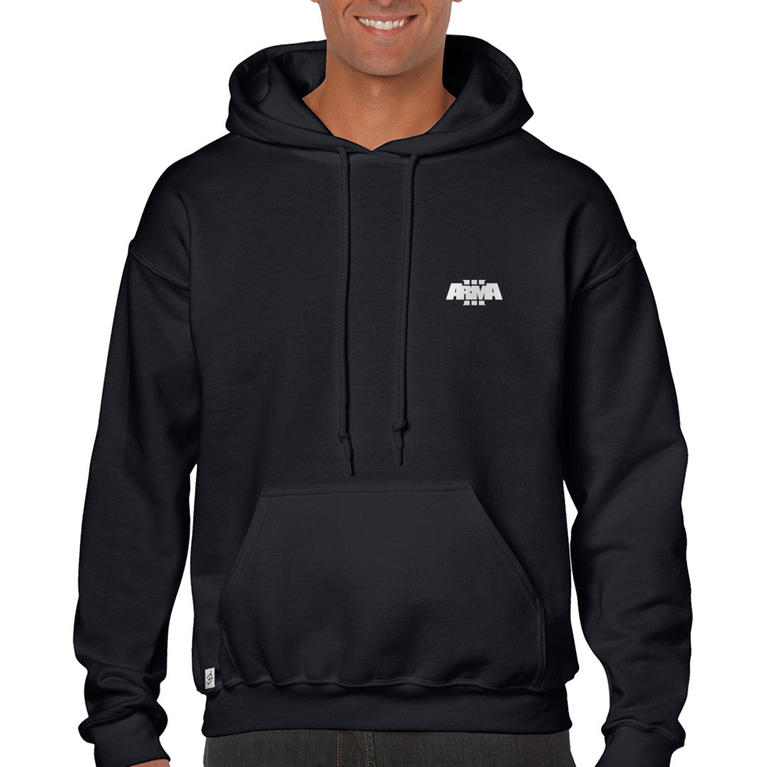 ARMA 3 MAP STYLE HOODIE BLACK