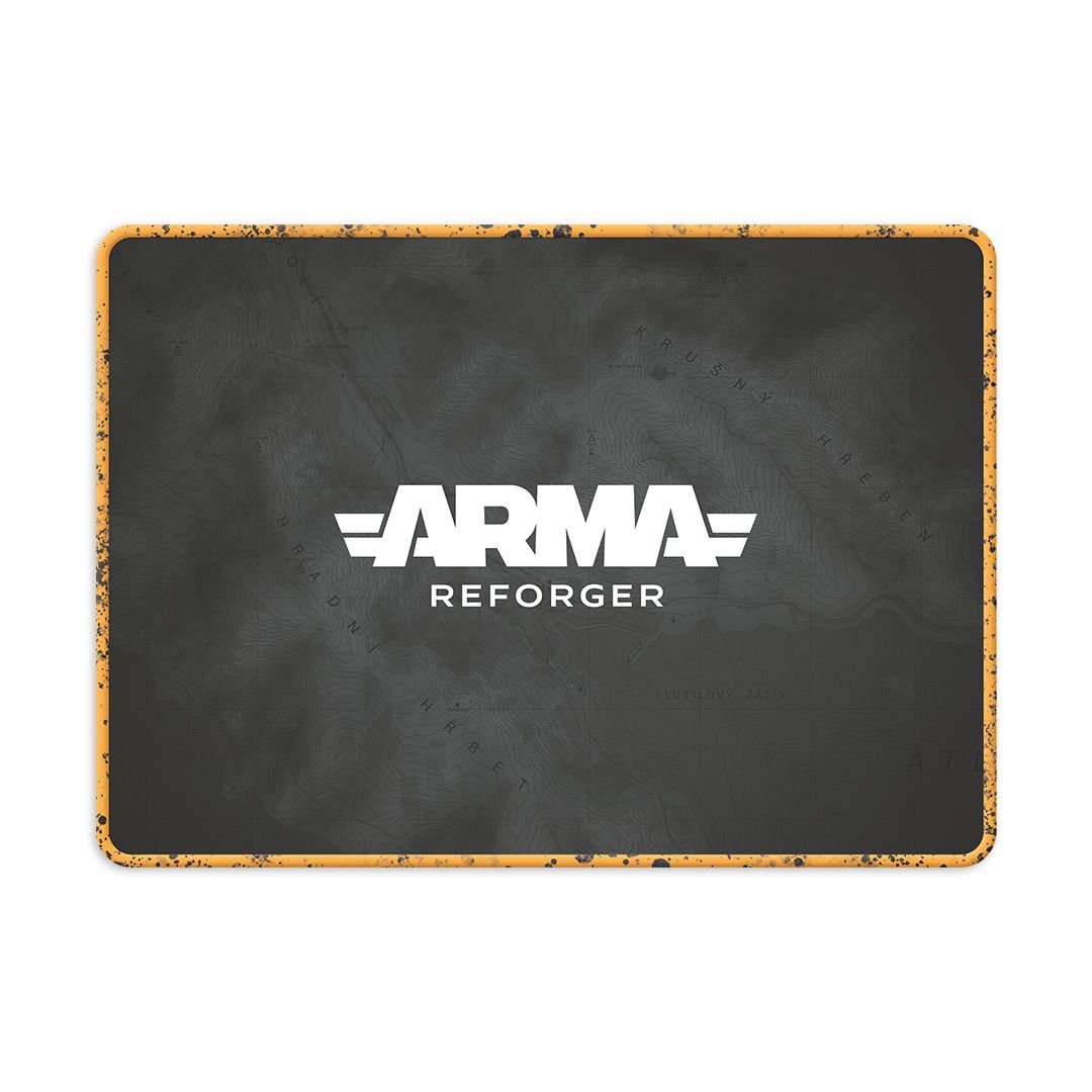 ARMA REFORGER - ALFOMBRILLA DE RATÓN CON MAPA | PEQUEÑA 350X250MM
