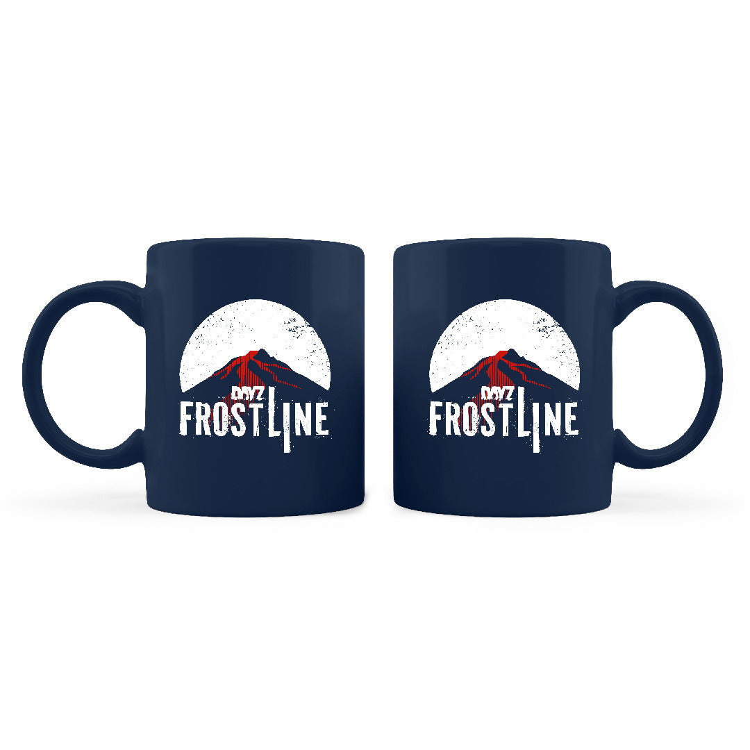 DAYZ FROSTLINE - TAZA DE CERÁMICA VOLCÁN | AZUL MARINO