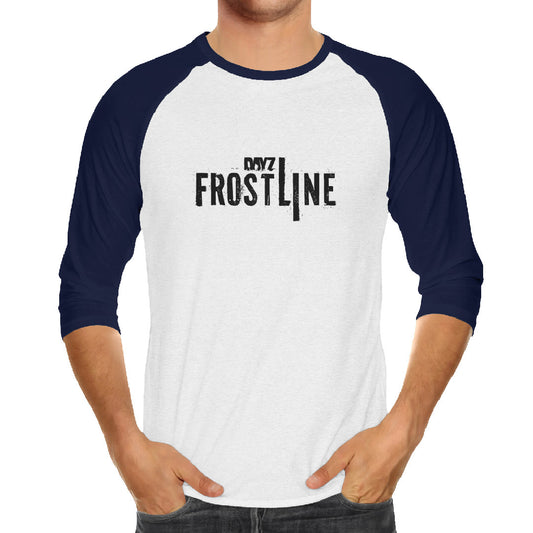 DAYZ FROSTLINE - CAMISETA DE MANGA LARGA | BLANCO + AZUL MARINO