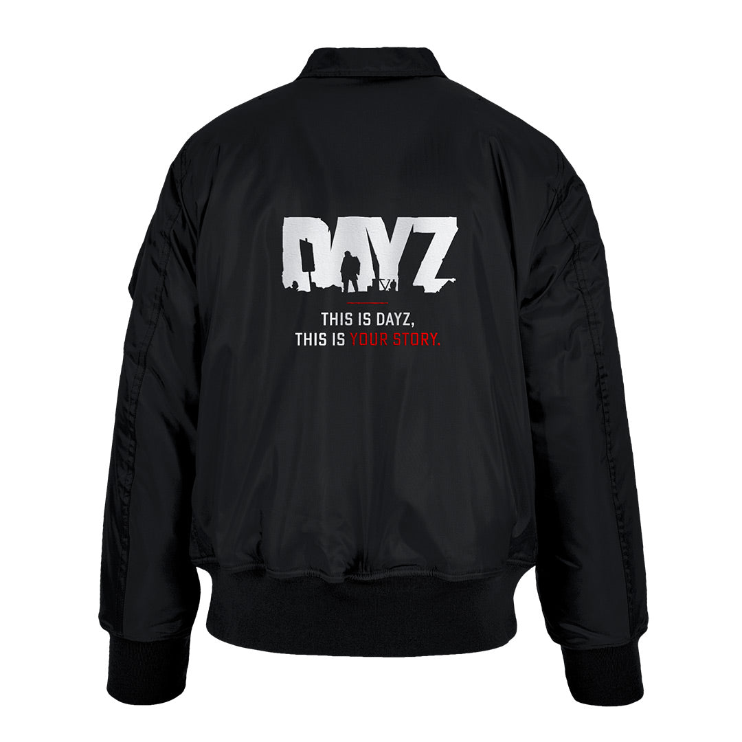 DAYZ - CHAQUETA BOMBER SUPERVIVIENTE | NEGRA