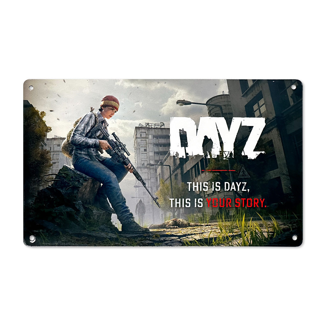 DAYZ - ESTA ES TU HISTORIA | PLACA DE ACERO