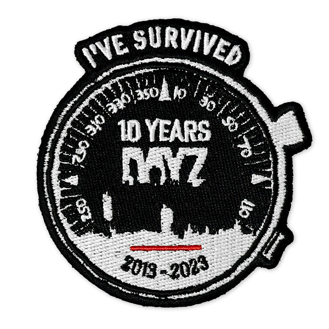 DAYZ 10TH ANNIVERSARY VELCRO PATCH