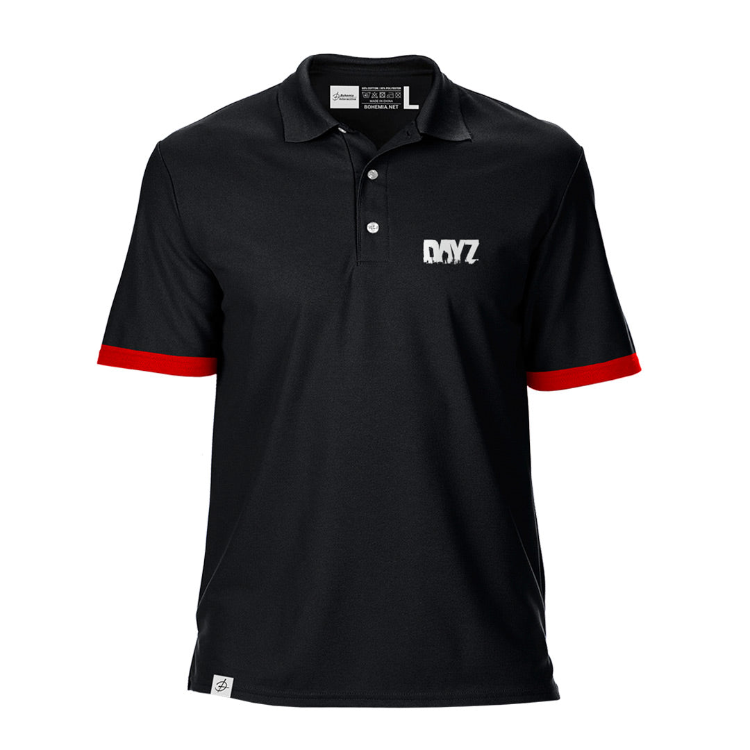 DAYZ - POLOSHIRT | SCHWARZ/ROT