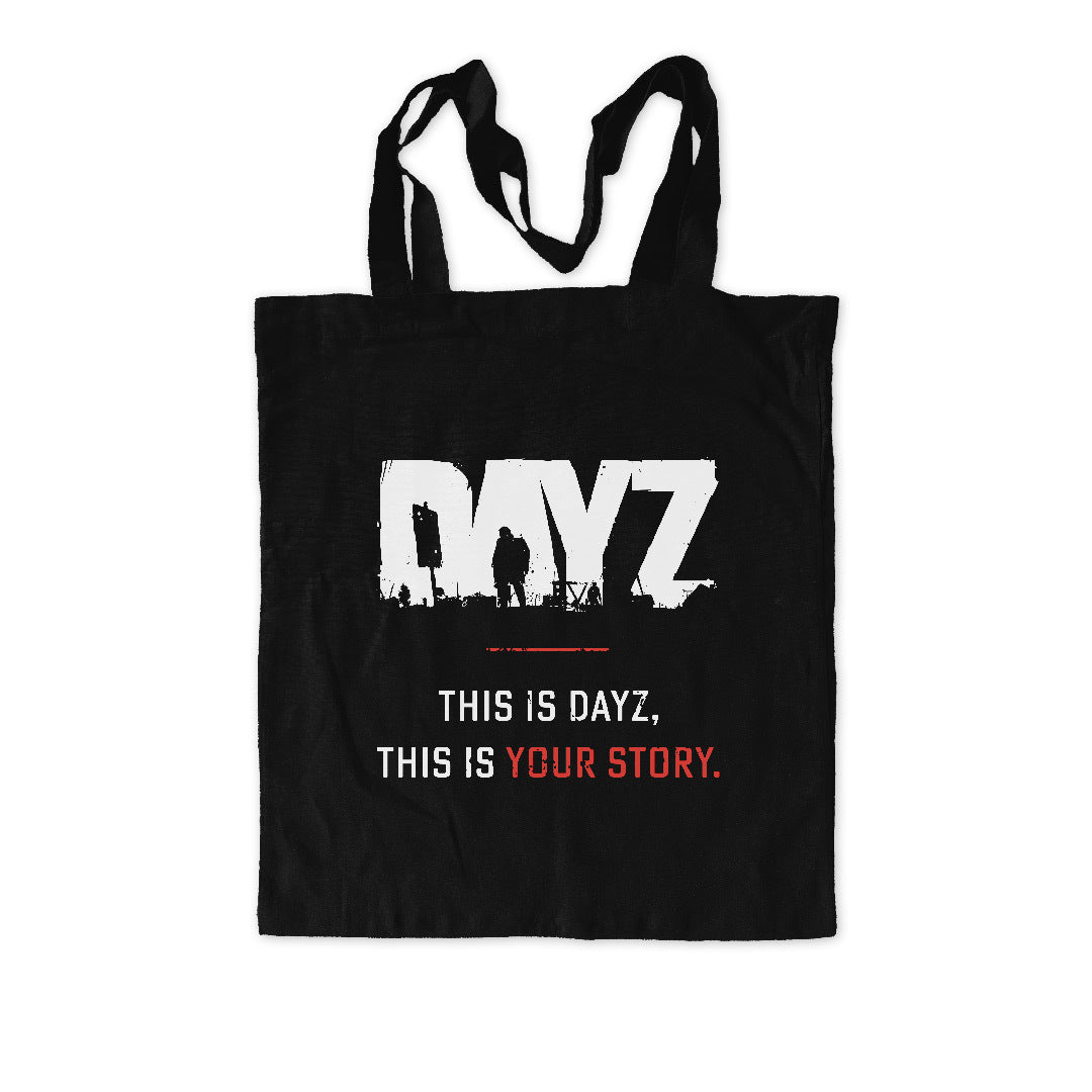 DAYZ - BOLSAS DE TOTE ECOLÓGICAS | PAQUETE DE 5 | NEGRAS