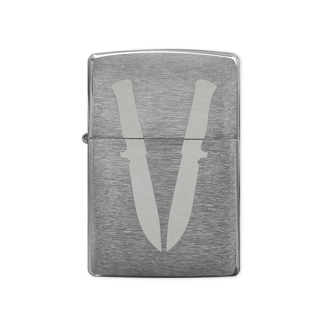 VIGOR - THREAT ZIPPO LIGHTER | SILVER