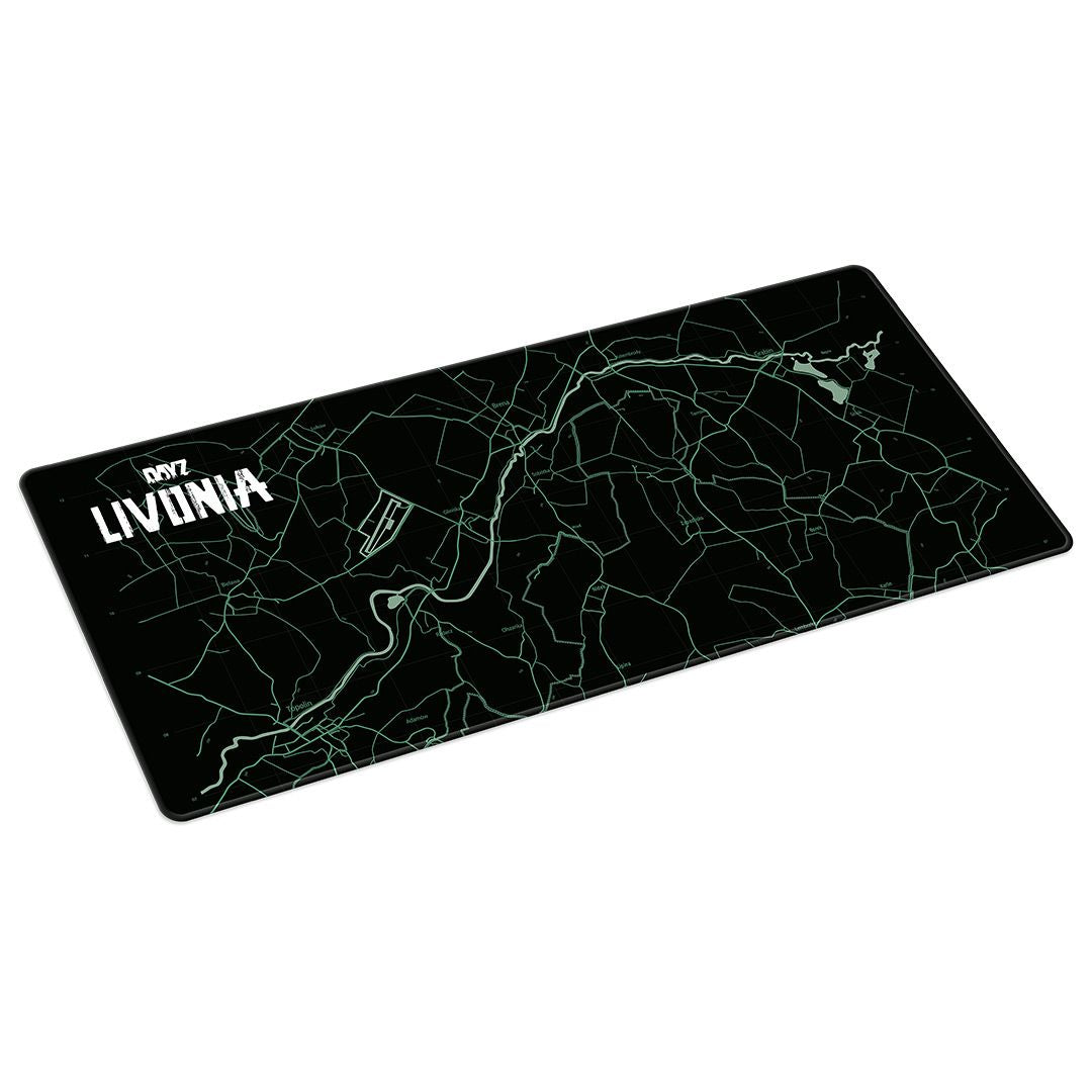 DAYZ - ALFOMBRILLA DE RATÓN LIVONIA CON BRILLO UV | GRANDE 800X340MM