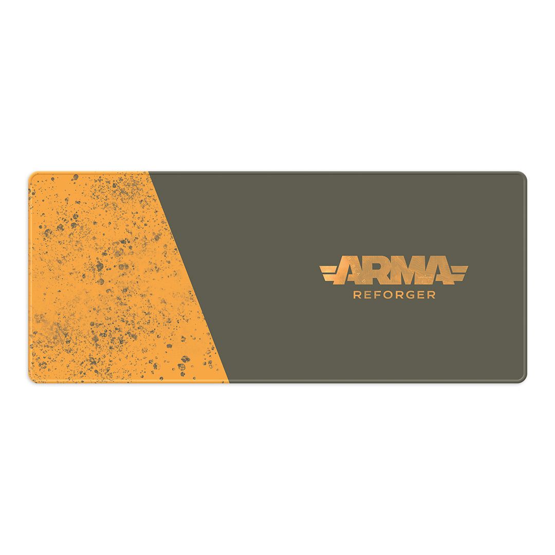ARMA REFORGER - ALFOMBRILLA DE RATÓN CON LOGO/MAPA | GRANDE 800X340MM