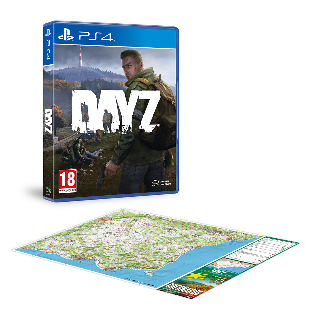 DAYZ - PAQUETE FÍSICO PS4 + MAPA CHERNARUS (Edición limitada)