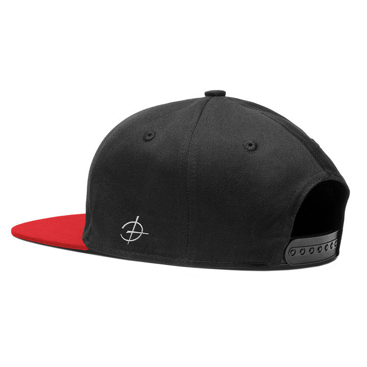 VIGOR - GORRA AJUSTABLE CON BAJA visera | NEGRO/ROJO