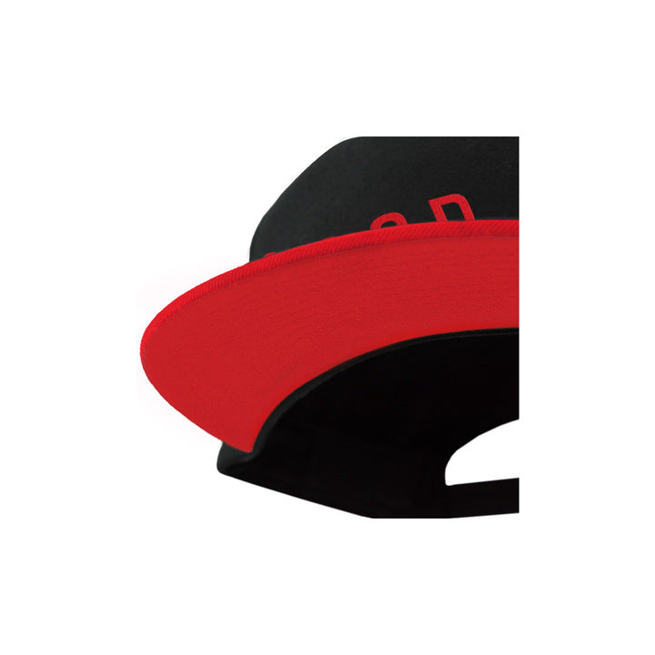 VIGOR - GORRA AJUSTABLE CON BAJA visera | NEGRO/ROJO