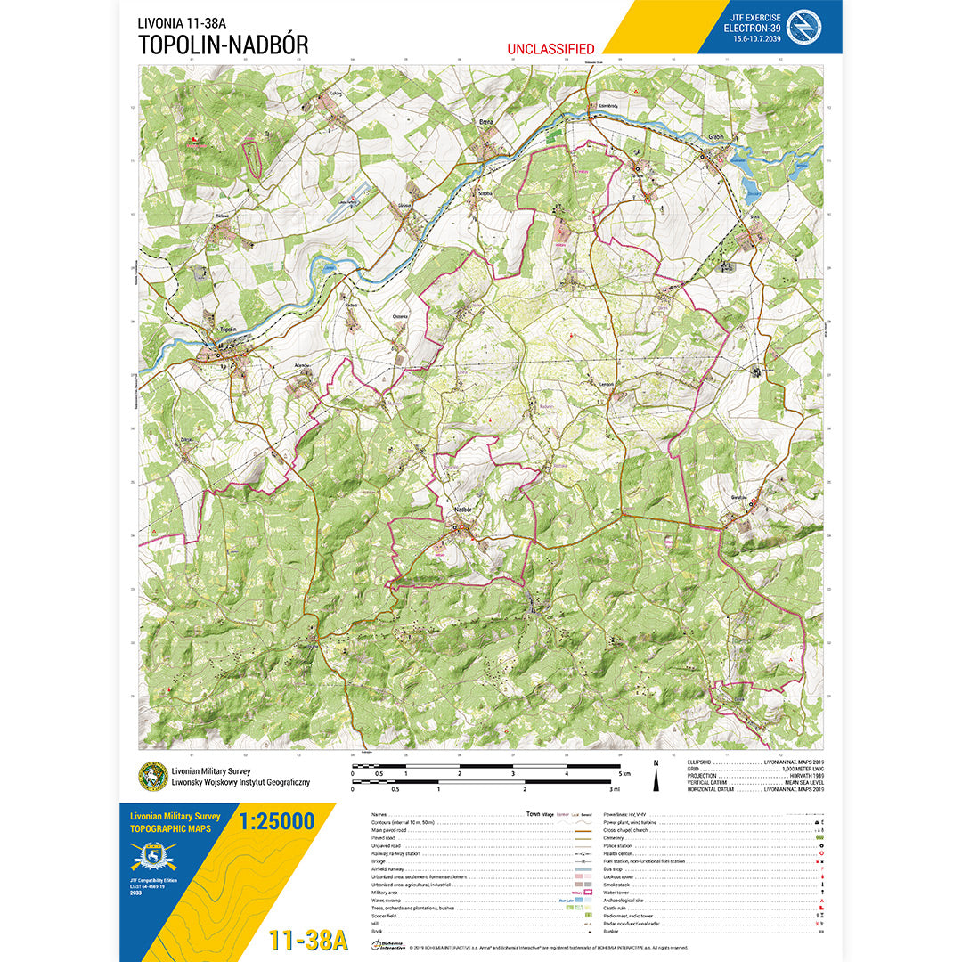 ARMA - COLECCIÓN DE MAPAS IMPRESOS (5 UDS., 6 MAPAS)