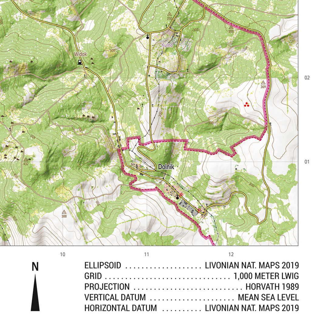 ARMA 3 - CONTACT PRINTED MAP