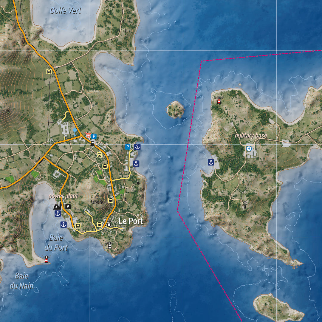 ARMA 3 - MAPA IMPRESO DE MALDEN