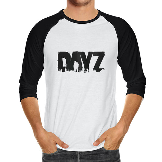 DAYZ - LANGARM-T-SHIRT | WEISS/SCHWARZ