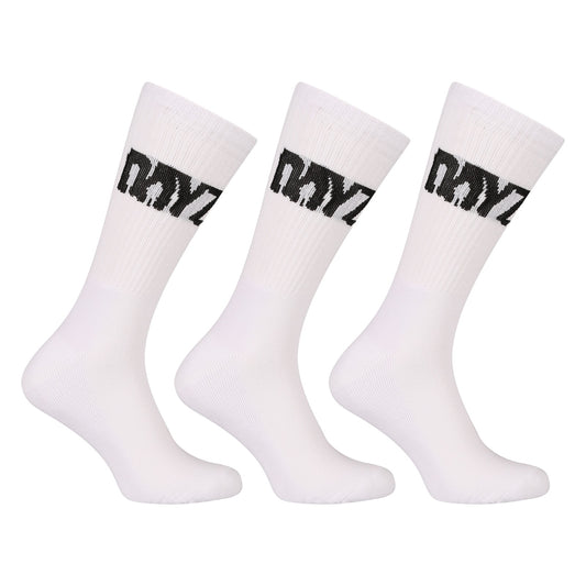 DAYZ SURVIVOR SOCKS 3-PACK WHITE