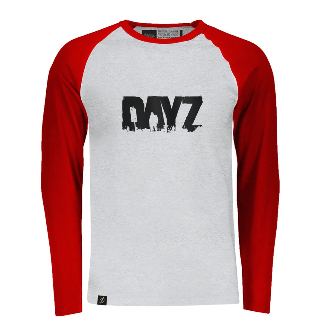 DAYZ LONG SLEEVE T-SHIRT GRAY/RED