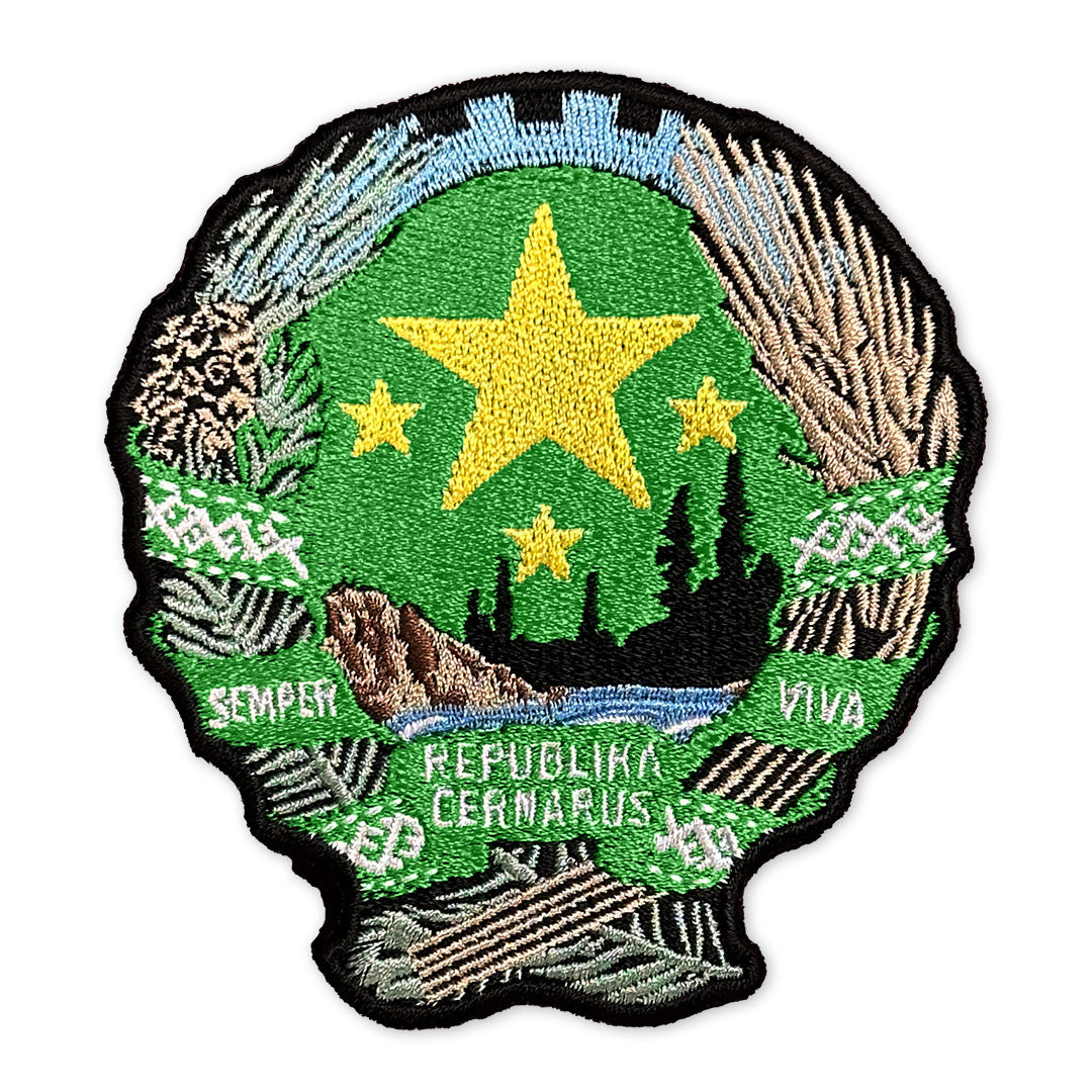 ARMA / DAYZ CHERNARUS COAT OF ARMS VELCRO PATCH – BOHEMIA INTERACTIVE