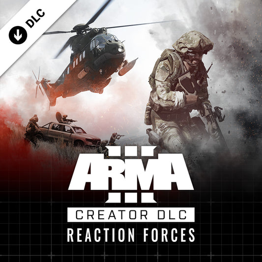 ARMA 3 CREATOR DLC: REACTION FORCES DIGITAL STEAM KEY