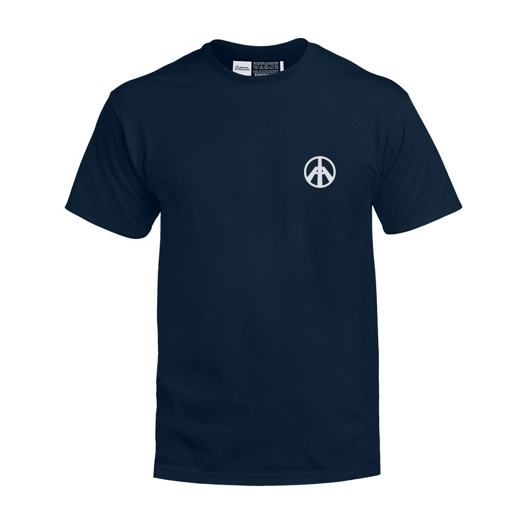 ARMA MAKE ARMA NOT WAR 2025 T-SHIRT NAVY