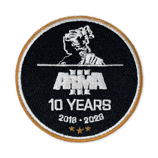 ARMA 3 10TH ANNIVERSARY VELCRO PATCH