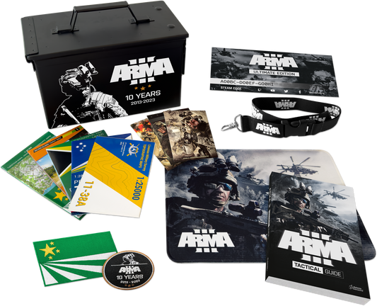 ARMA 3 10TH ANNIVERSARY MERCH AMMO BOX