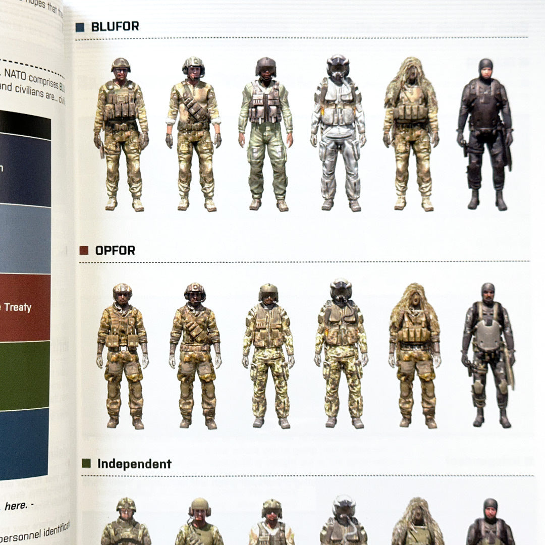 ARMA 3 TACTICAL GUIDE - COLOURED PRINTED BOOK