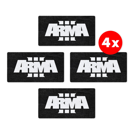HOLZMAGNET MIT ARMA 3-LOGO