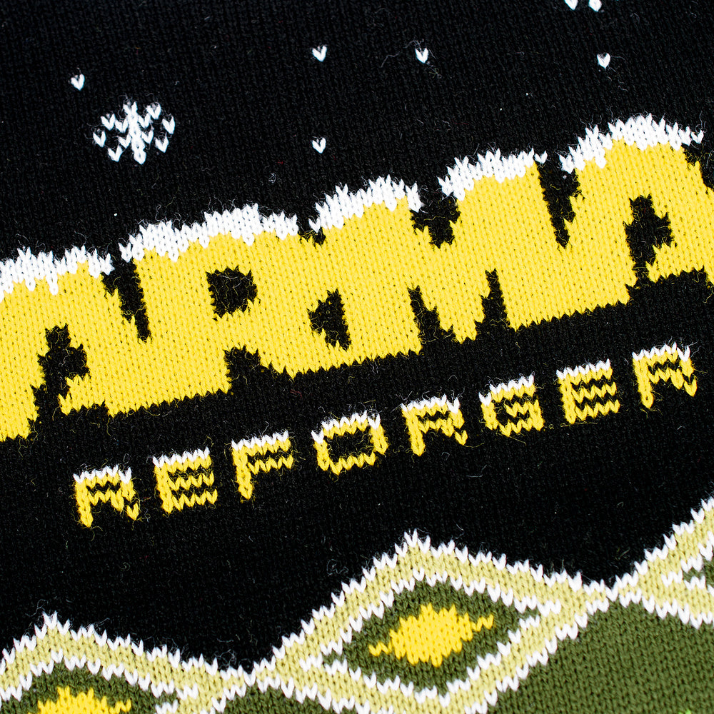 DECEMBERMAY Logo pattern Rib knitイエロー ARMA REFORGER - CHRISTMAS SWEATER – BOHEMIA INTERACTIVE