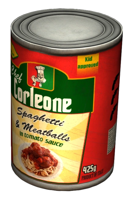 DAYZ CORLEONE SPAGETTI CAN WITH A LID