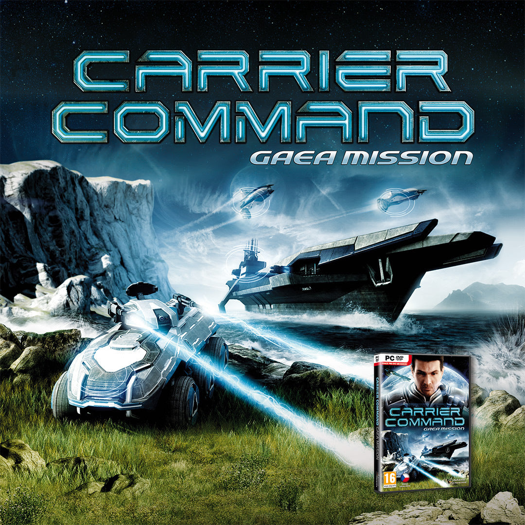 CARRIER COMMAND GAEA MISSION PC DVD CZ