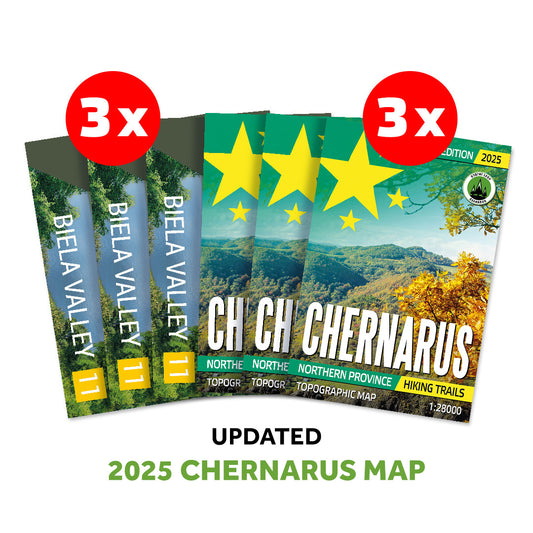 DAYZ - CHERNARUS + LIVONIA - PAQUETE DE 3 MAPAS IMPRESOS (6 MAPAS)