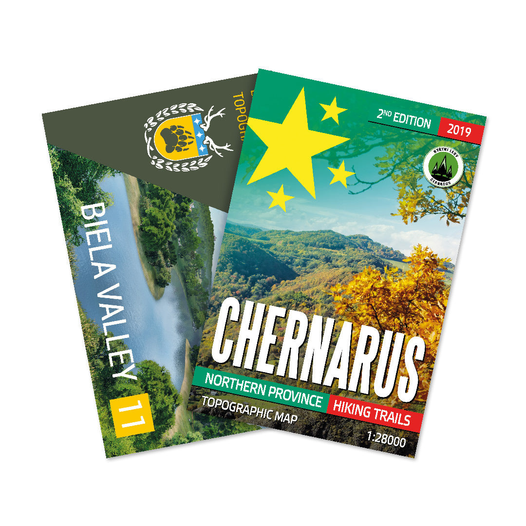DAYZ CHERNARUS + LIVONIA GEDRUCKTES KARTENPAKET