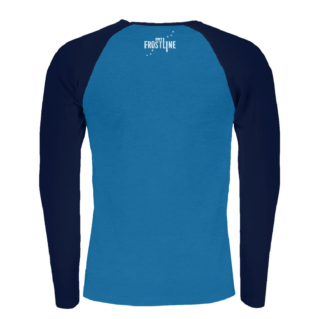 DAYZ LANGARM T-SHIRT FROSTLINE SAPHIR/MARINEBLAU 
