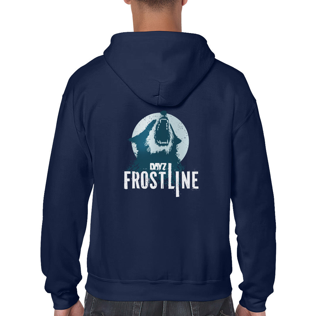 DAYZ ZIP-UP HOODIE FROSTLINE MARINEBLAU 