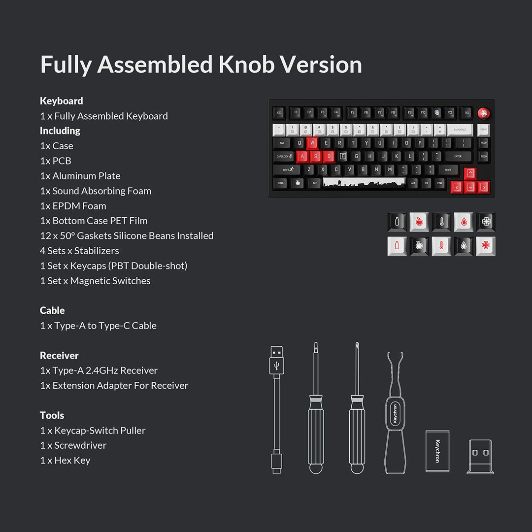 DAYZ X KEYCHRON P1 HE TECLADO EDICIÓN ESPECIAL