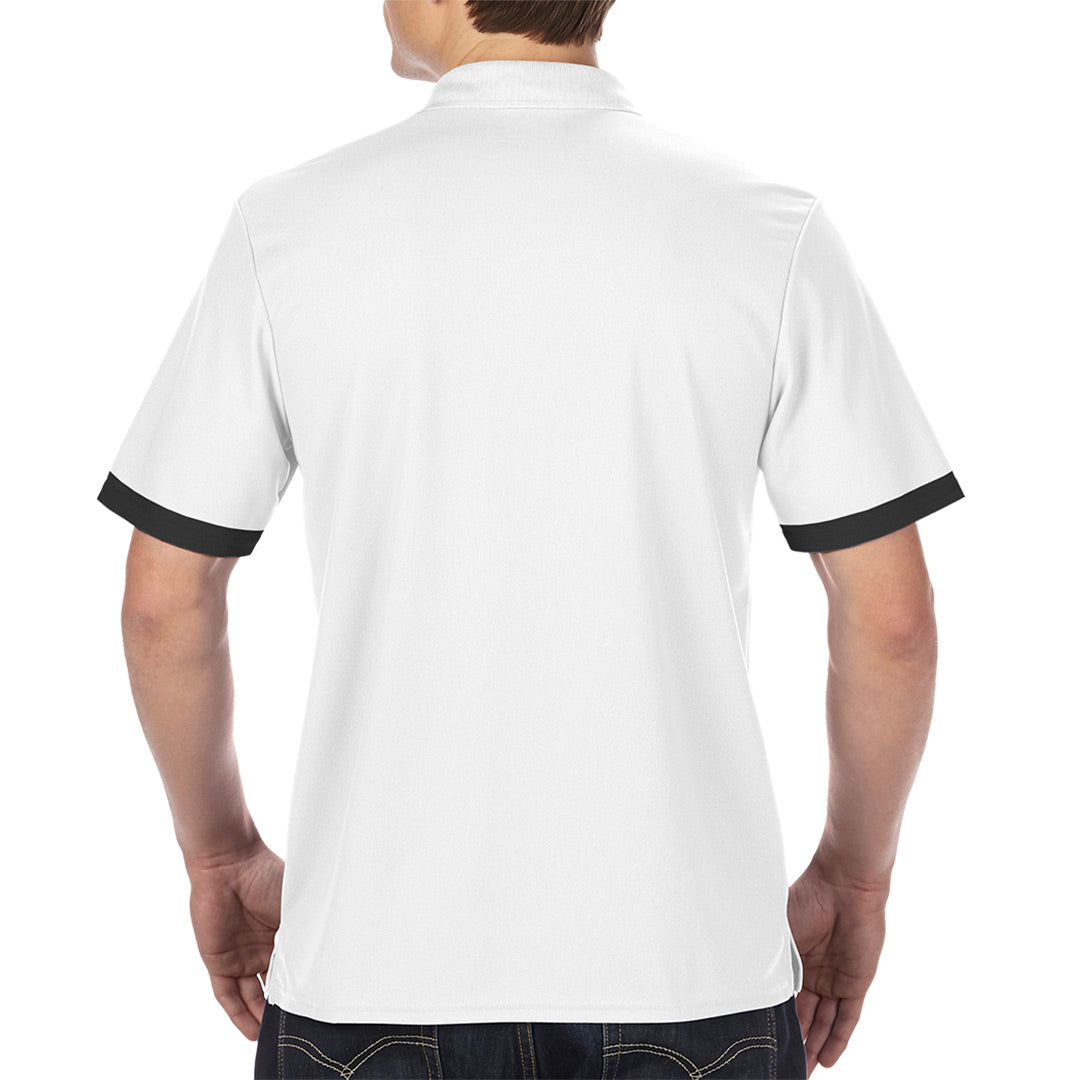 DAYZ POLO SHIRT WHITE/BLACK