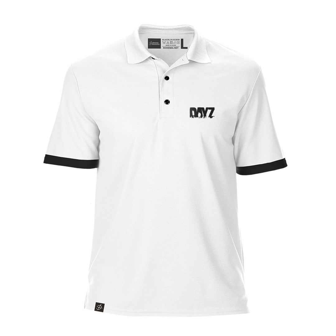 DAYZ POLO SHIRT WHITE/BLACK