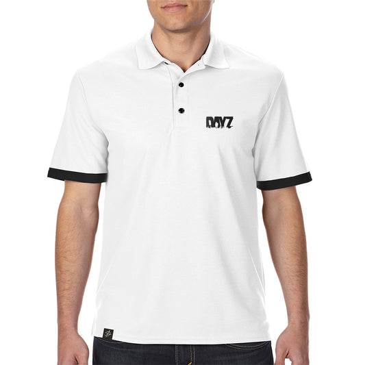 DAYZ - POLO SHIRT | WHITE/BLACK