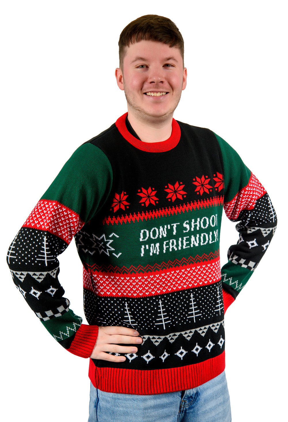 DAYZ - DON'T SHOOT I'M FRIENDLY | CHRISTMAS SWEATER 2025 - PREORDER