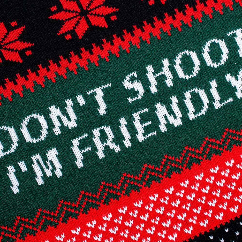 DAYZ - DON'T SHOOT I'M FRIENDLY | CHRISTMAS SWEATER 2025 - PREORDER