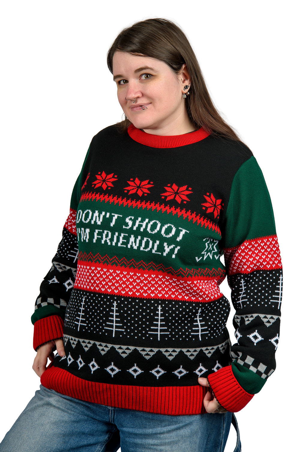DAYZ - DON'T SHOOT I'M FRIENDLY | CHRISTMAS SWEATER 2025 - PREORDER