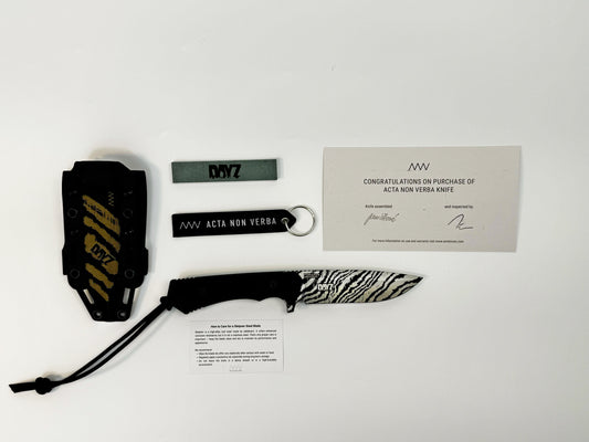 DAYZ x ANV KNIVES P250 SURVIVAL KNIFE SLEIPNER STEEL BUNDLE