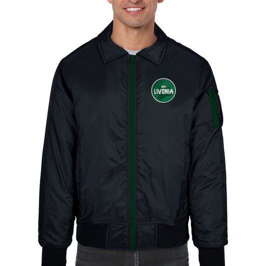 DAYZ LIVONIA BOMBER JACKET BLACK/GREEN