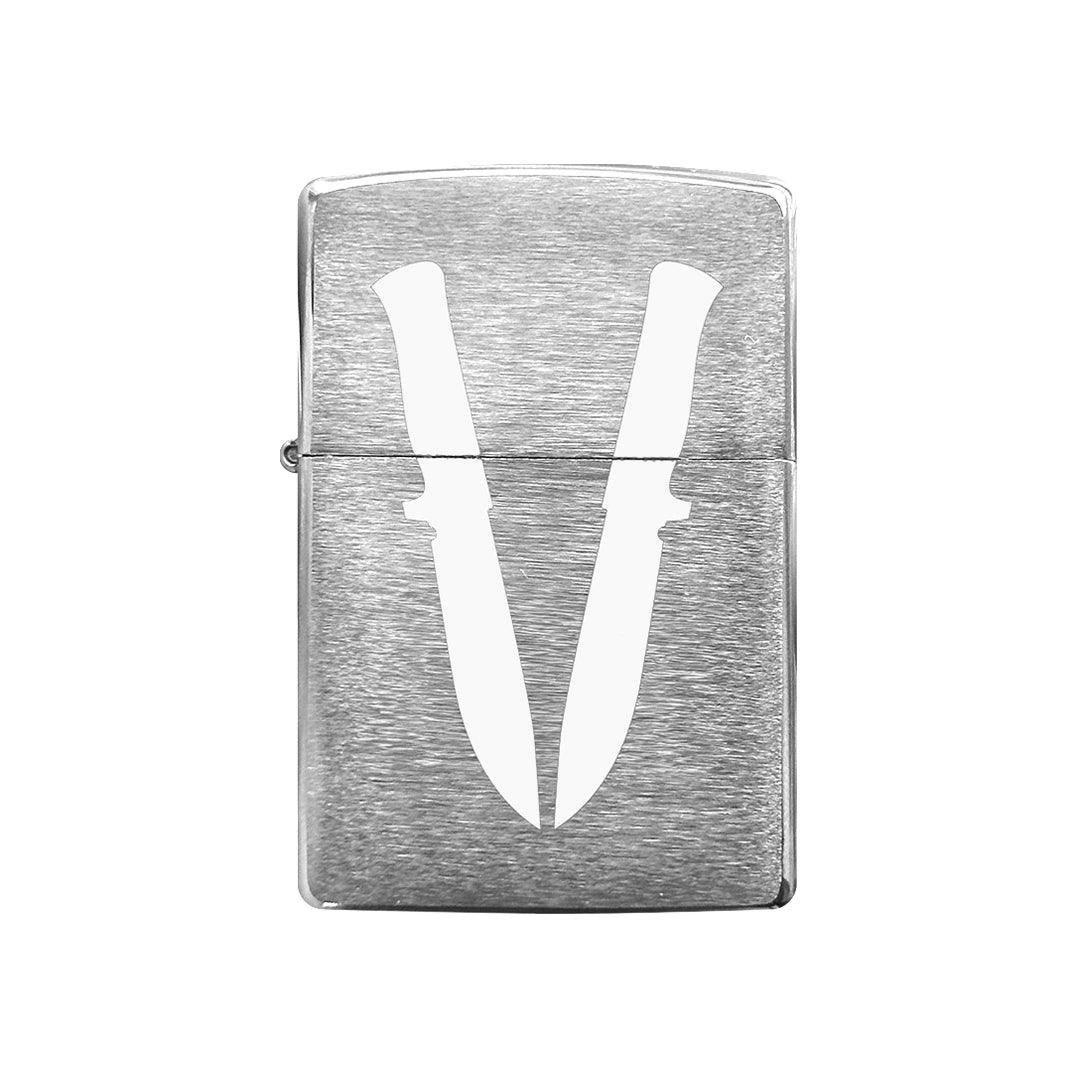 VIGOR - THREAT ZIPPO LIGHTER | SILVER