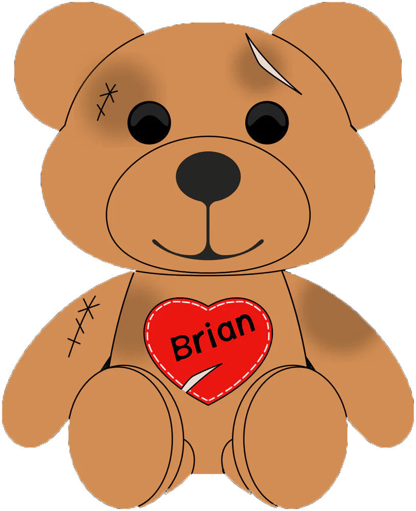 DAYZ - BRIAN TEDDY BEAR PLUSH (9IN)