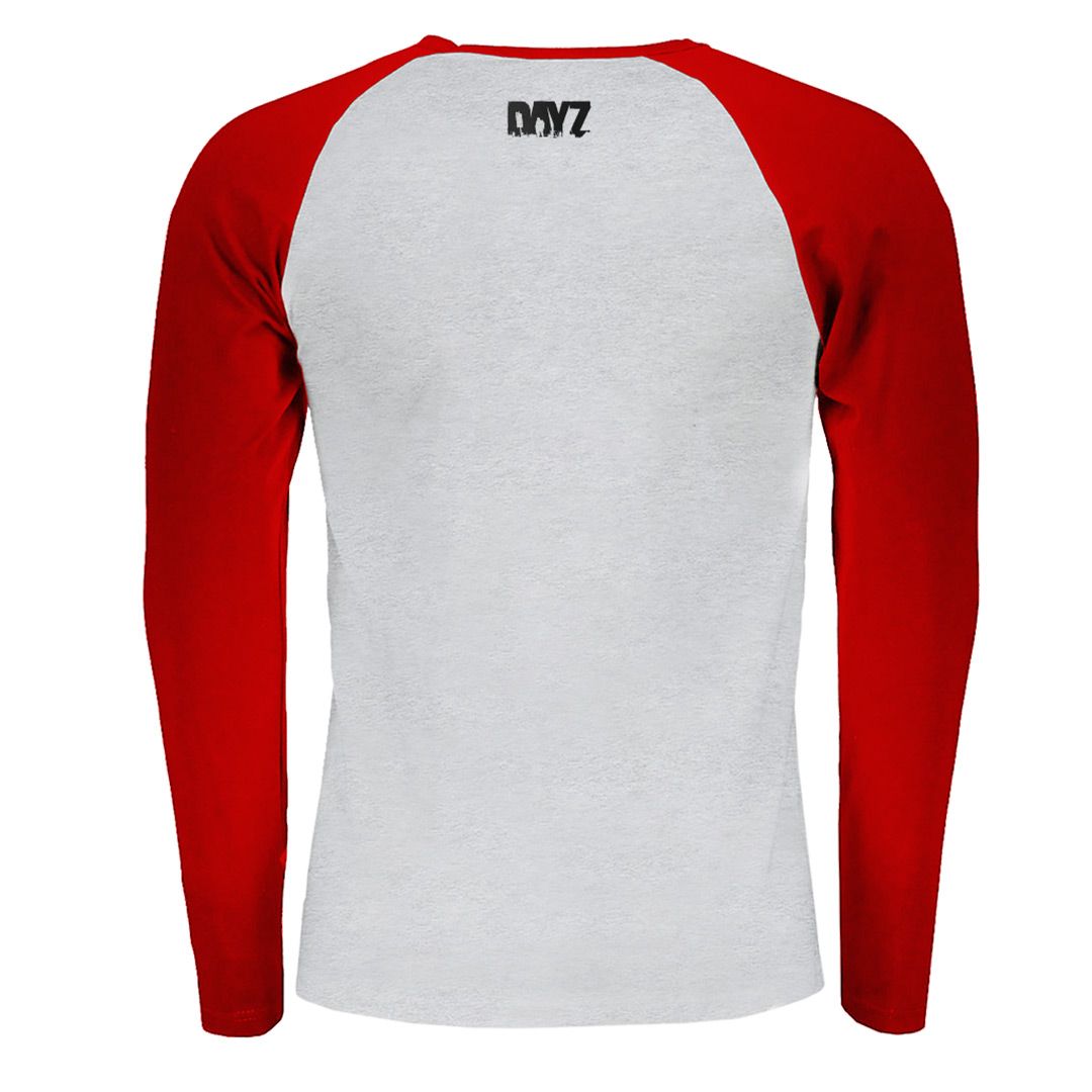 DAYZ LONG SLEEVE T-SHIRT GRAY/RED